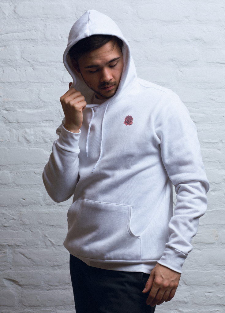 Phora red rose clearance hoodie